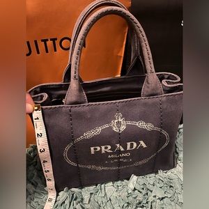 💙Prada Canapa Tote small